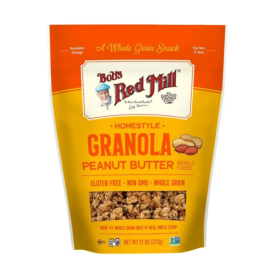 Bob's Red Mill Peanut Butter Homestyle Granola 11 oz.