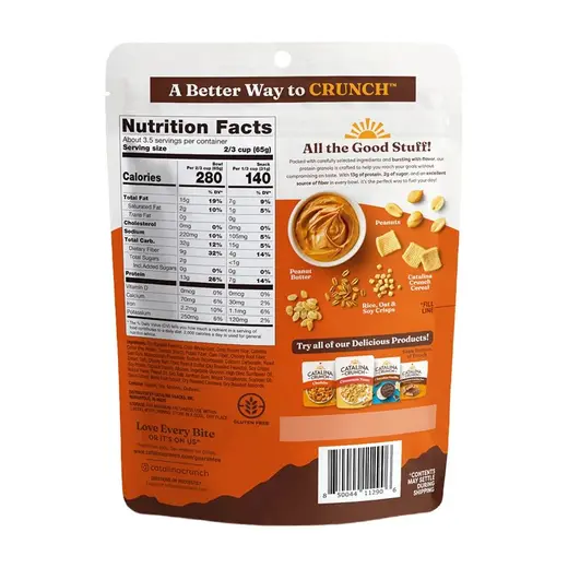 Catalina Crunch Peanut Butter Protein Granola 8 oz. - Image 2
