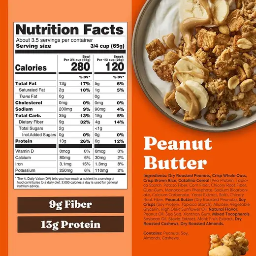 Catalina Crunch Peanut Butter Protein Granola 8 oz. - Image 3